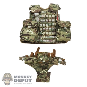 Vest: GWG Mens VIRTUS MTP Body Armour + Groin Protector