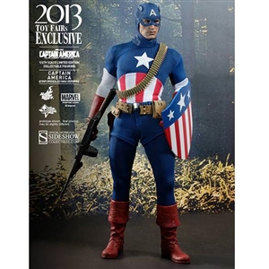 Boxed Figure: Hot Toys Captain America - Star Spangled Man Version (901898)