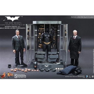 Boxed Figure: Hot Toys Batman Armory w/Bruce Wayne & Alfred (902171)