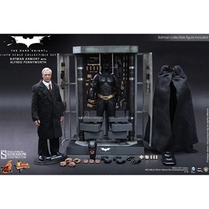 Boxed Figure: Hot Toys Batman Armory w/Alfred Pennyworth (902170)