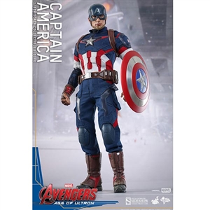 Boxed Figure: Hot Toys Age Of Ultron - Captain America (902328)