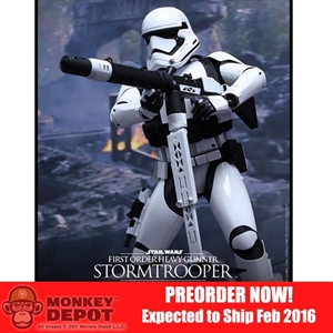 Boxed Figure: Hot Toys Star Wars - First Order Heavy Gunner Stormtrooper (902535)