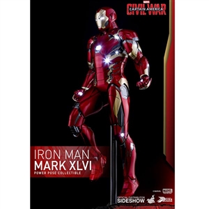 Boxed Figure: Hot Toys Iron Man Mark XLVI - Power Pose (902622)