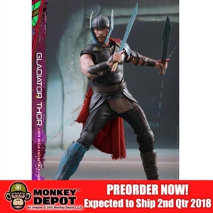 Boxed Figure: Hot Toys Thor: Ragnarok Gladiator Thor (903209)