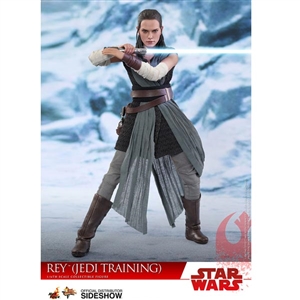 Boxed Figure: Hot Toys Star Wars: The Last Jedi Rey Jedi Training (903205)