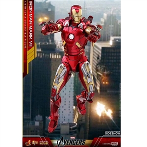 Boxed Figure: Hot Toys Iron Man Mark VII DIECAST - The Avengers (903752)
