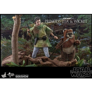 Hot Toys Star Wars Princess Leia + Wicket (905143)