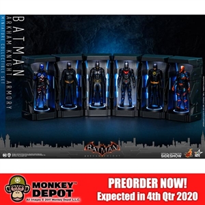 Display: Hot Toys Batman: Arkham Knight Armory Miniature (906123)