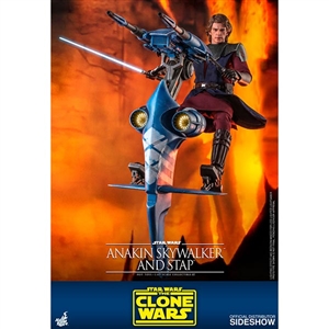 Hot Toys Clone Wars Anakin Skywalker and STAP (906795)