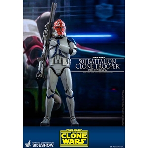 Hot Toys Star Wars The Clone Wars 501st Battalion Clone Trooper (Deluxe) (906959)