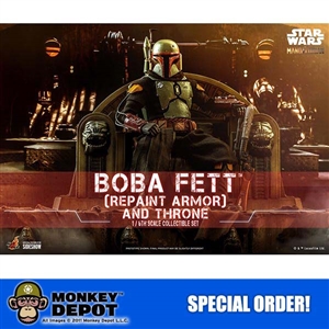 Hot Toys Boba Fett (Repaint Armor) and Throne (908858)