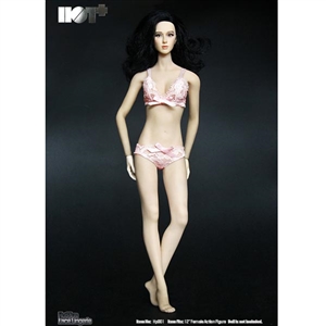 Clothing Set: Hot Plus Female Pink Lace Lingerie Set (HP-001B)