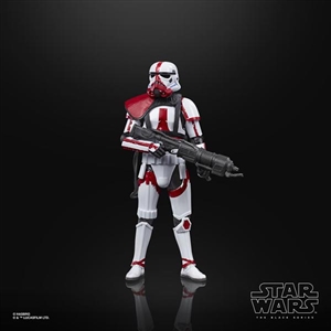 Action Figure: Hasbro 6 inch Star Wars Black Series Incinerator Trooper