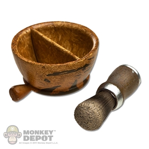 Tool: Hot Toys Shaving Bowl and Brush