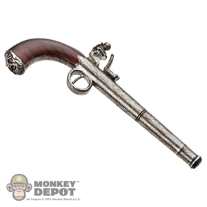 Pistol: Hot Toys Flintlock Pistol Silver