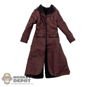 Coat: Hot Toys Reddish Brown Female Coat