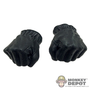 Hands: Hot Toys T2 Black Gloves Fists