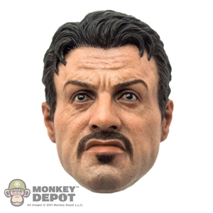 Head: Hot Toys Barney Ross - Sylvester Stallone