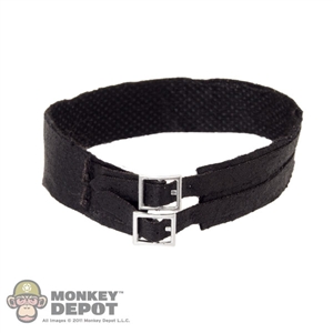 Belt: Hot Toys Black Double Buckle Belt