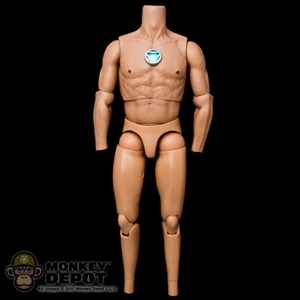 Figure: Hot Toys True Type Regular Body Caucasian w/LED (No Head, No Hands, No Feet)