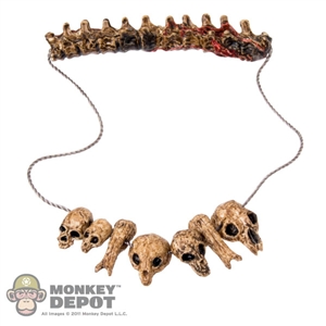 Tool: Hot Toys Scar Predator Spine Necklace w/Skulls