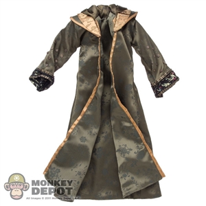 Robe: Hot Toys Hooded Dark Green Robe w/Bronze Trim