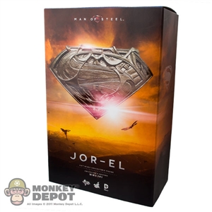 Display Box: Hot Toys Man Of Steel Jor-El (EMPTY)