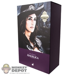 Display Box: Hot Toys Pirates Of The Caribbean Angelica Sideshow Exclusive (EMPTY)