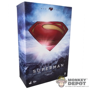 Display Box: Hot Toys Man Of Steel Superman (EMPTY)