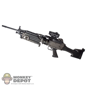 Rifle: Hot Toys M249E2 SAW w/Sight