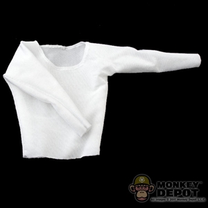 Shirt: Hot Toys Spandex Fabric White Undershirt