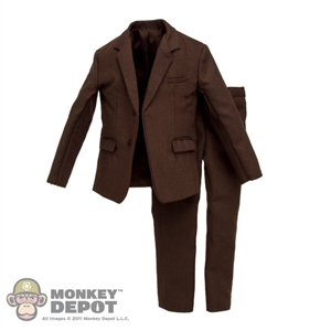 Suit: Hot Toys Brown Dress Suit