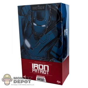 Display Box: Hot Toys Iron Man 3 Iron Patriot (EMPTY BOX)