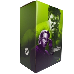 Display Box: Hot Toys Bruce Banner & Hulk Sideshow Exclusive Edition (EMPTY)