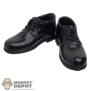 Shoes: Hot Toys Black Dress Shoes