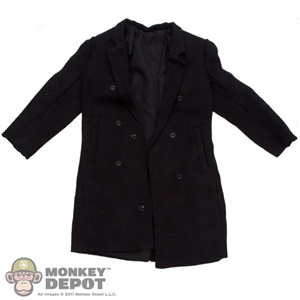 Coat: Hot Toys Black Suedeish Jacket