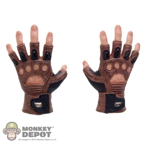 Hands: Hot Toys Brown Gloved Grasping Grip