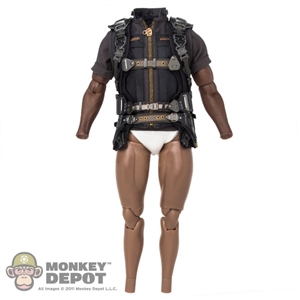 Figure: Hot Toys Falcon Nude Body w/Falcon Shirt, Vest & Harness