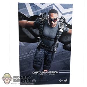Display Box: Hot Toys Captain America The Winter Soldier - Falcon (EMPTY)