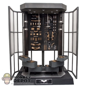 Display: Hot Toys Fully Stocked Armory w/Lights & Display Stand