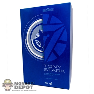 Display Box: Hot Toys Iron Man 2 - Tony Stark w/Arc Reactor (Empty)