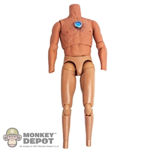 Figure: Hot Toys True Type Regular Body Caucasian w/LED (No Head, No Hands, No Feet)