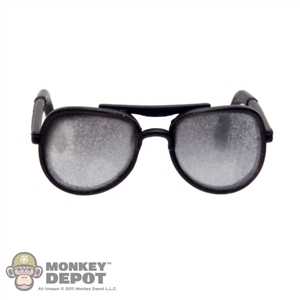 Glasses: Hot Toys Silver Tinted Sunglasses