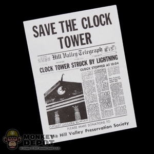 Paper: Hot Toys Save The Clock Tower Clipping