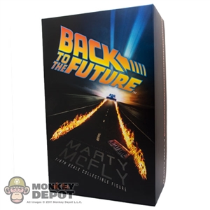 Display Box: Hot Toys Back To the Future - Marty McFly (Empty)