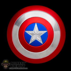 Shield: Hot Toys Captain America Shield w/Magnets (Metal)