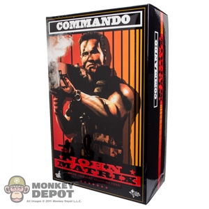 Display Box: Hot Toys Commando - John Matrix