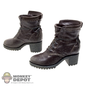 Brown: Hot Toys Brown Molded Boots