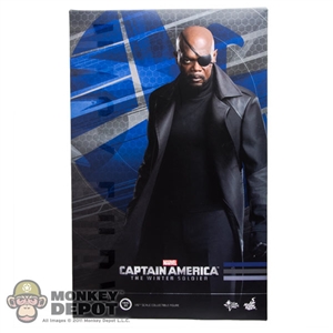 Display Box: Hot Toys Nick Fury - Captain America The Winter Soldier (EMPTY)