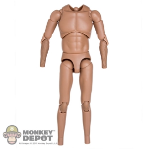 Figure: Hot Toys Slimmer Nude Body w/Old Man Arms (9 1/8" Tall)